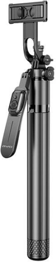 AWEI X56 πολυλειτουργικό selfie stick με τρίποδο και τηλεχειριστήριο Bluetooth