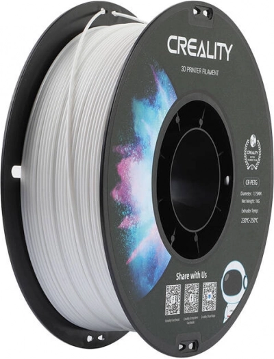 Νήμα PETG Creality λευκό 1,75 mm