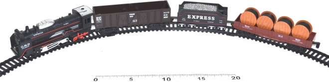 Σετ τρένου με φωτεινά εφέ 122 × 68 cm
