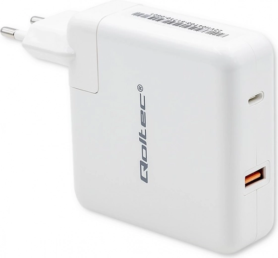 Λευκός φορτιστής USB C GaN FAST 108W