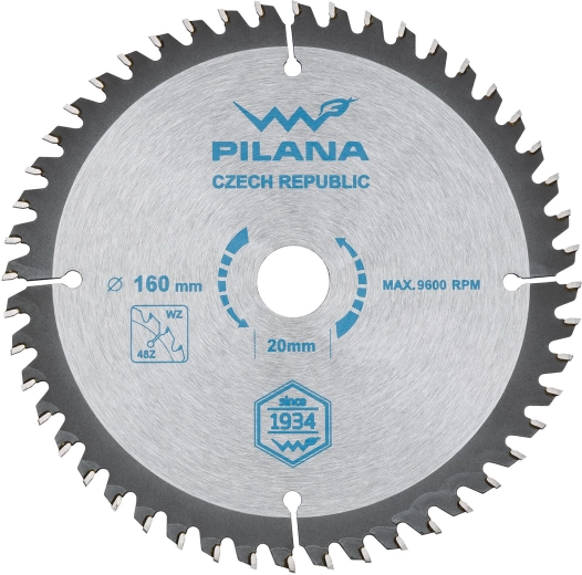 Δίσκος πριονιού PILANA SK 5255 WZ 160 mm, 48 δόντια