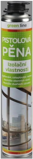 Πιστολέ αφρός συναρμολόγησης GREEN LINE 750 ml