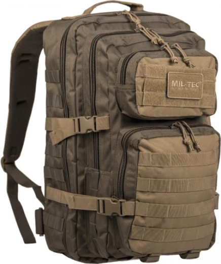 Mil-Tec US Assault Pack Ranger Large τακτικό σακίδιο πλάτης 36 l olive/coyote