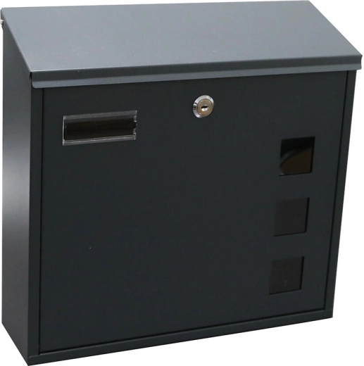 Γραμματοκιβώτιο ανθρακί 350 × 330 × 110 mm