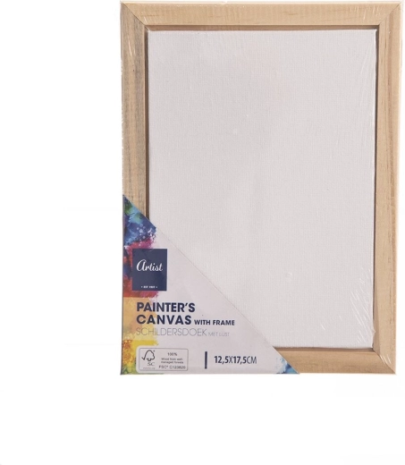 Ζωγραφικός καμβάς σε ξύλινο τελάρο 13 × 18 cm