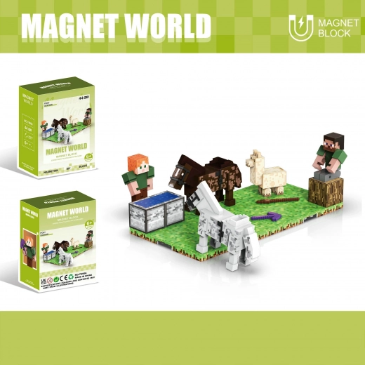 Κατασκευαστικό σετ Magnet World Ταχυδρομικές στάσεις