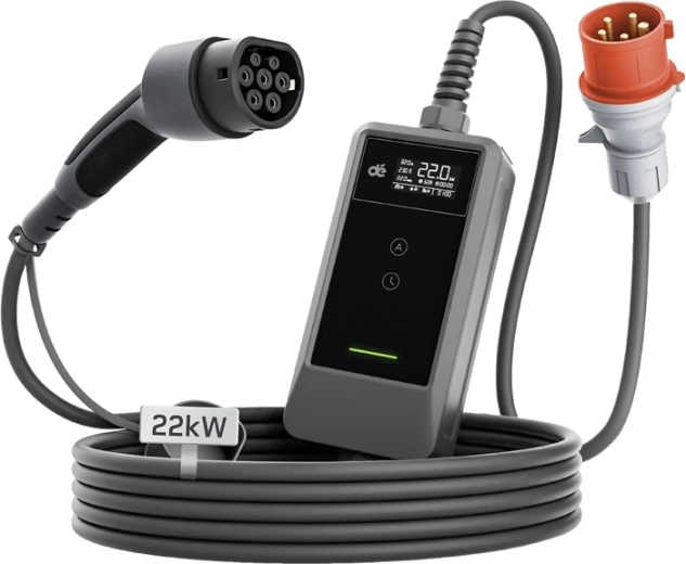 Φορητός φορτιστής ηλεκτρικών οχημάτων DEPOW Traveler Set 22 kW