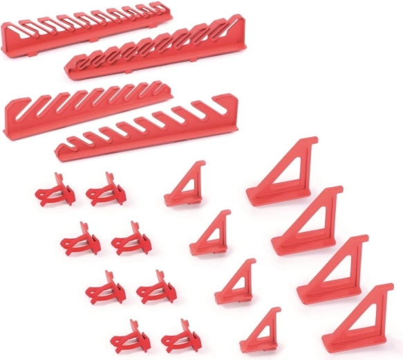 Σετ γάντζων για εργαλεία Kistenberg BINEER HOOKS, συμβατό με πάνελ BINEER και ORDERLINE, 20 τεμ.