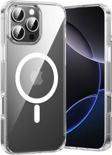 Διαφανής μαγνητική θήκη Vention για iPhone 16 Pro Max με MagSafe