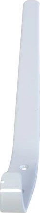 Μεγάλος επιτοίχιος γάντζος 75 × 120 mm, λευκός, σετ 5 τεμ.