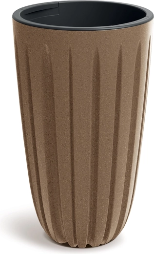 Γλάστρα Wario Eco Wood 29 cm naturo