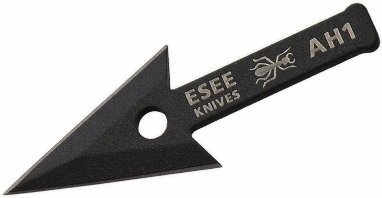 ESEE Arrowhead – αιχμή βέλους από ανθρακούχο χάλυβα 6 cm, μαύρη