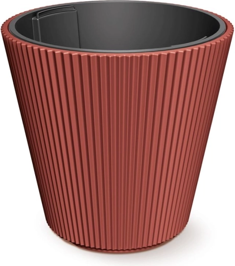 Γλάστρα Milly με ένθετο 46,7 cm – χάλκινο χρώμα