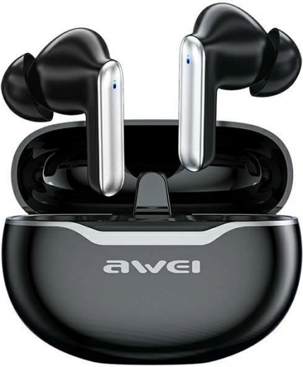 AWEI T50 TWS ασύρματα ακουστικά Bluetooth 5.3 – μαύρα