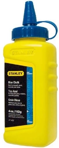 Κιμωλιακή σκόνη 115 g STANLEY, μπλε