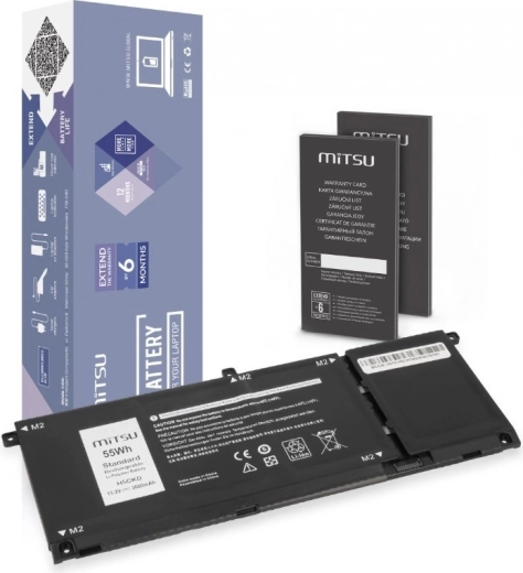 Μπαταρία MITSU για Dell Inspiron 5400, 5401, 5402, 5406, 5501 και 5508