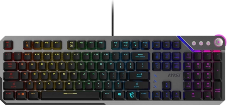 Μηχανικό gaming πληκτρολόγιο MSI Strike 600 V2 Silent US