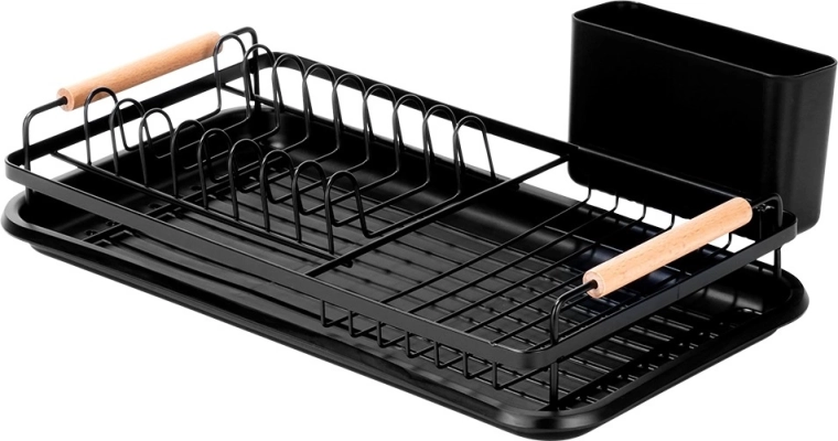 Στιβαρή μεταλλική κατασκευή και ξύλινες λαβές