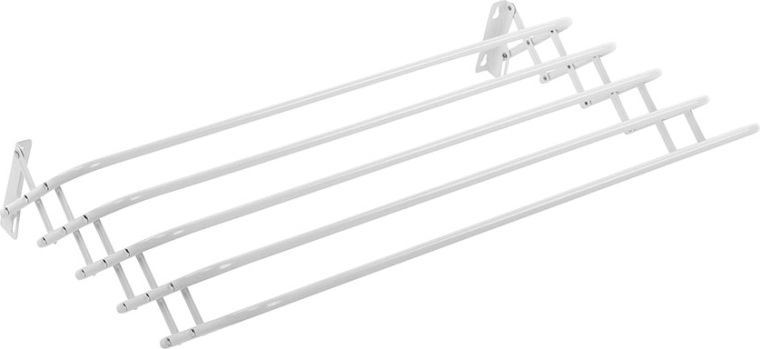 Brio Super πτυσσόμενο επιτοίχιο απλώστρα ρούχων 4 m, 80 cm