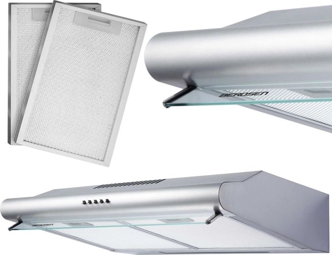 Απορροφητήρας κάτω από ντουλάπι 60 cm Berdsen BE-10A Inox