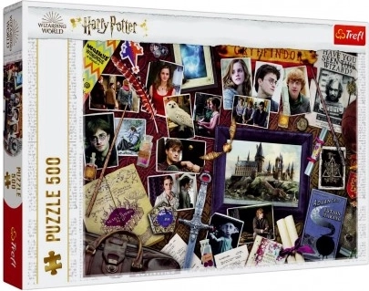Παζλ Harry Potter 500 κομμάτια Αναμνήσεις από το Χόγκουαρτς Trefl