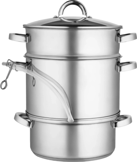 Ανοξείδωτος ατμοχυμωτής 5 l