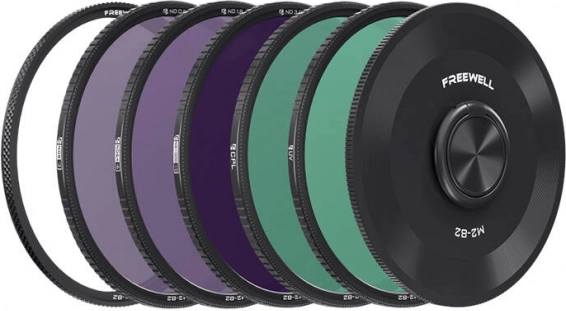 Σετ μαγνητικών φίλτρων Freewell M2 Quick Swap 82 mm (ND8/ND64/ND1000/CPL/UV)