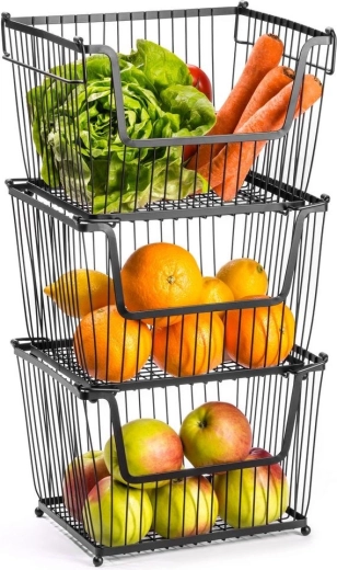 Στοιβαζόμενος οργανωτής για εξοικονόμηση χώρου