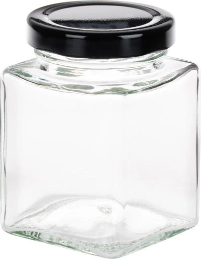 Ποιοτικό διάφανο γυαλί και στεγανά καπάκια