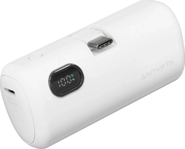 Powerbank PicoFold 5000 mAh 22,5 W λευκή