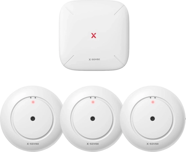 X-Sense έξυπνος αισθητήρας διαρροής νερού SWS54 (βάση SBS50 + 3× SWS51)