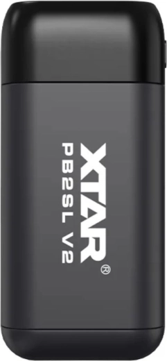 XTAR PB2SL V2 φορτιστής και powerbank για στοιχεία Li-ion