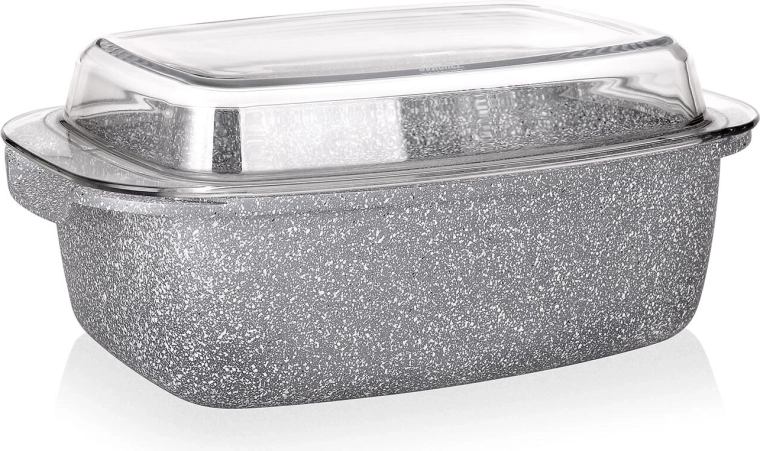 Ταψί ψησίματος με καπάκι GRANITE 5,7 l, 32,5 × 21 × 11 cm