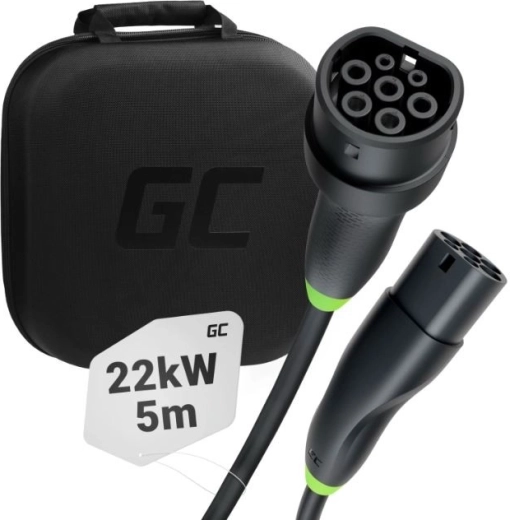Καλώδιο φόρτισης για ηλεκτρικά οχήματα GC Snap, 22 kW, 5 m, Τύπος 2