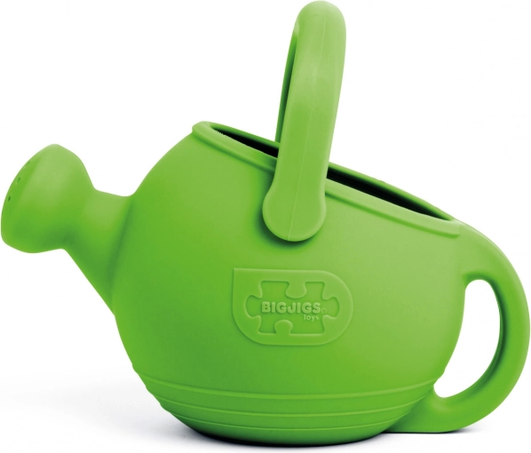 Παιδικό ποτιστήρι νερού από σιλικόνη BIGJIGS Toys, πράσινο meadow