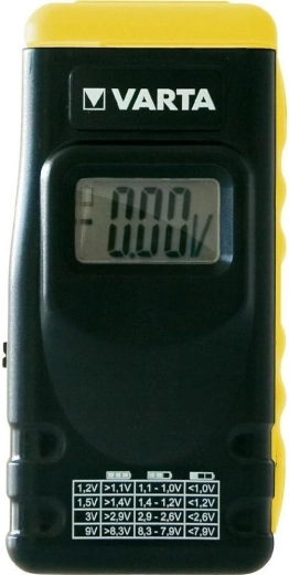 Varta ψηφιακός tester μπαταριών LCD