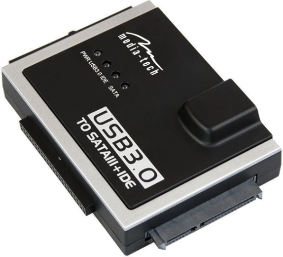 Προσαρμογέας USB 3.0 SATA/IDE σε USB Media-Tech MT5100