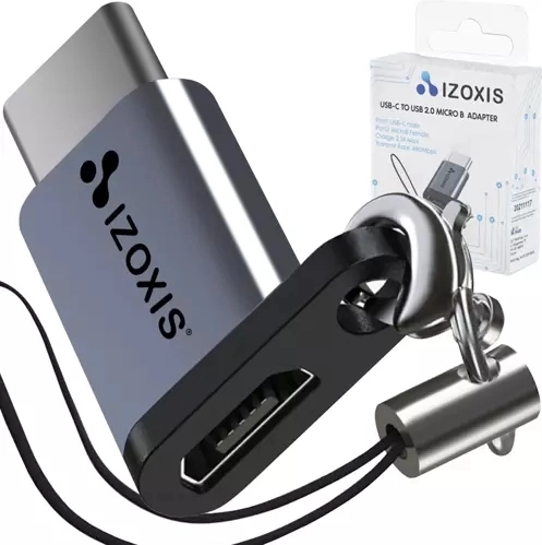Προσαρμογέας OTG USB‑C σε micro USB 2.0 με κορδόνι