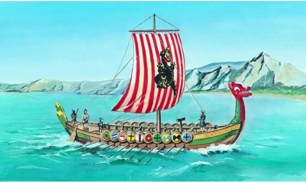 Πλοίο Βίκινγκ DRAKKAR – μοντέλο 1:60