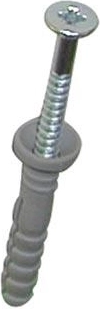 Καρφωτό ούπα 6 × 35 mm, επίπεδη κεφαλή (100 τεμ.)