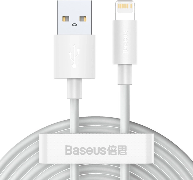 Σετ καλωδίων δεδομένων USB σε Lightning Baseus Simple Wisdom