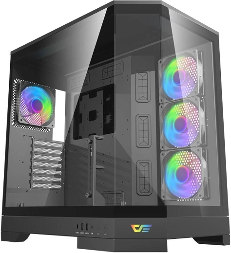 Κουτί υπολογιστή με φωτισμό RGB