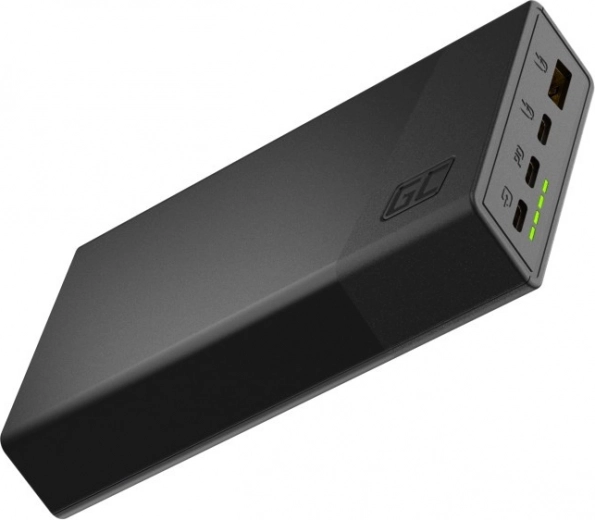 Power bank Green Cell PowerPlay 20000mAh 22,5W μαύρη