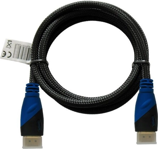 Καλώδιο HDMI 2 m υψηλής ταχύτητας, με Ethernet και 3D