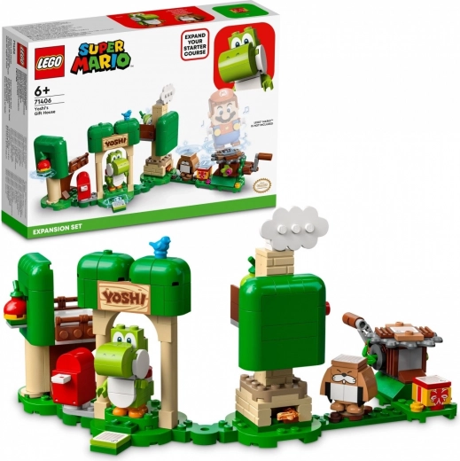 LEGO® Super Mario™ 71406 Το Σπίτι των Δώρων του Yoshi – σετ επέκτασης