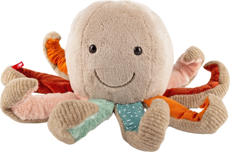 Sigikid πρώτη λούτρινη χταπόδι patchwork 26 cm