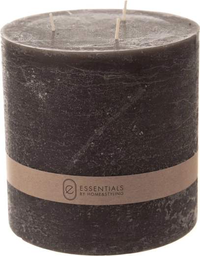 Διακοσμητικό κερί μαύρο 14 × 14 cm