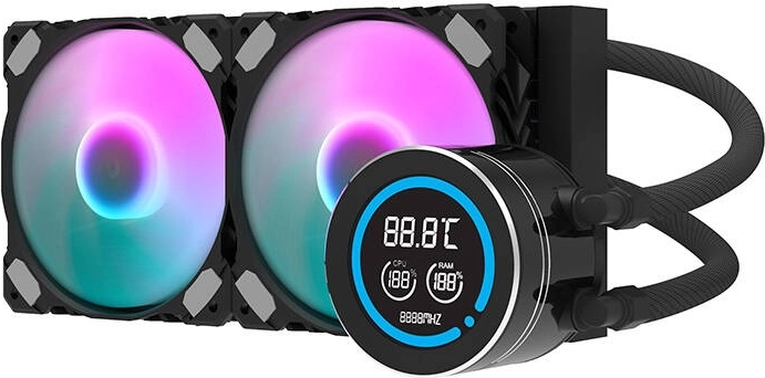 Υδρόψυξη Darkflash DN-D240 μαύρη