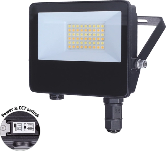 Solight LED προβολέας Top 20 W 3CCT IP65 με ταχυσύνδεσμο