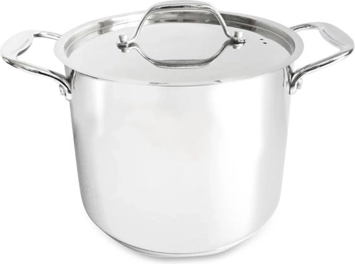Ανοξείδωτη κατσαρόλα με καπάκι Kitchisimo Chef 24 cm, 8,6 l